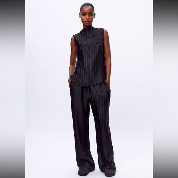 Brand new Zara pleated pants - Picture 1 of 4